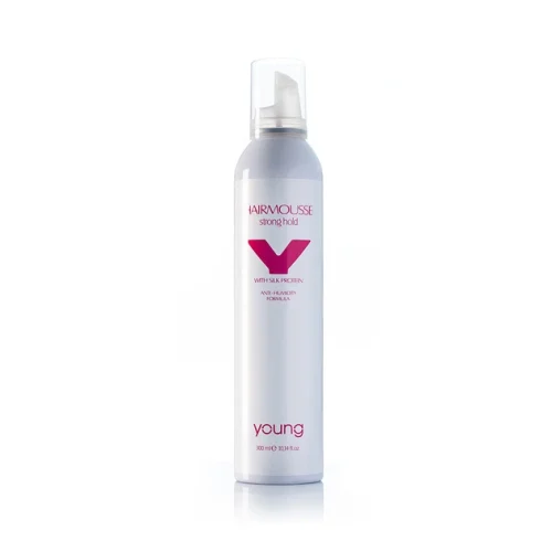 Екстра міцний мус для укладки волосся Young Hair Mousse Strong Hold 300 мл